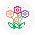 Bloemen Zelfplukken Icoontje