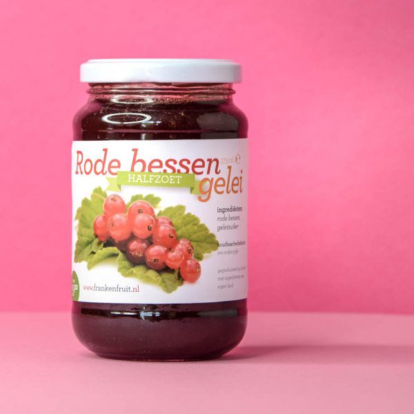 Rode bessen gelei (375 mL)