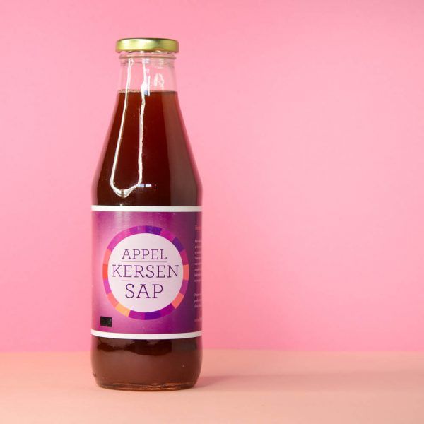 Appel-kersensap (0,75L)